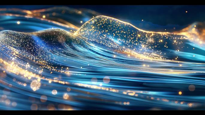 梦幻蓝色海水1