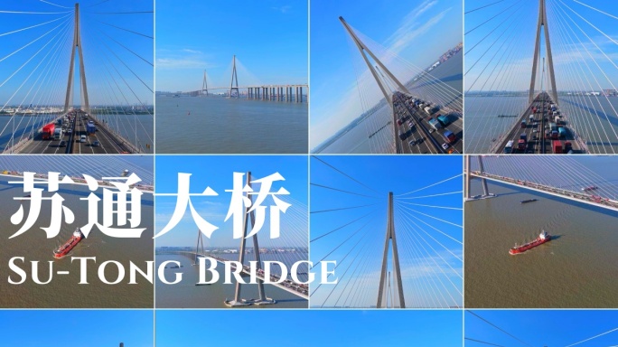 苏通大桥 长江大桥 斜拉桥
