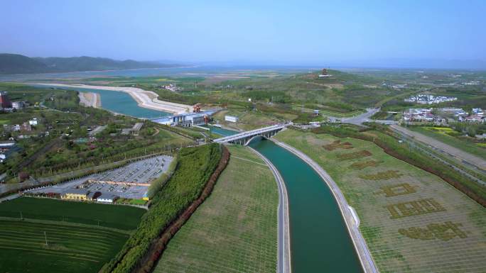 南水北调中线陶岔渠首水利枢纽中国超级工程