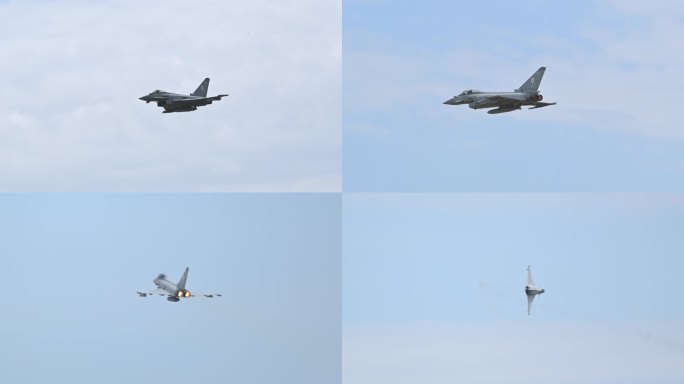 4K稳定：英国空军台风战斗机