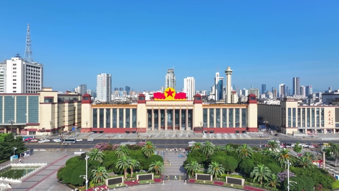 南昌八一广场江西美术馆航拍合集