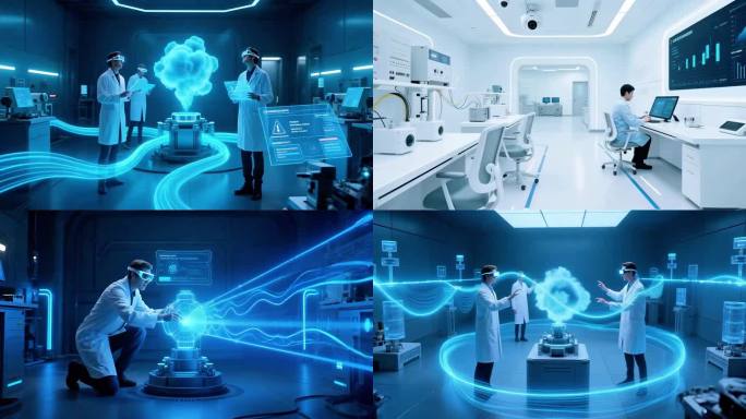 未来科技实验室研究量子科技实验室爆炸