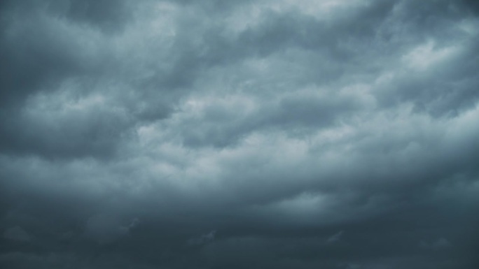 暴风云移动的延时摄影