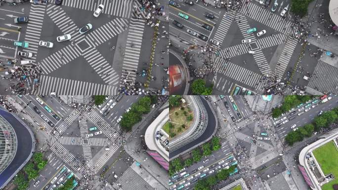 杭州湖滨银泰in77 十字路口