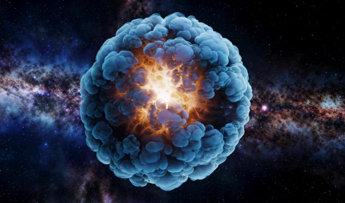 宇宙星云爆炸特效