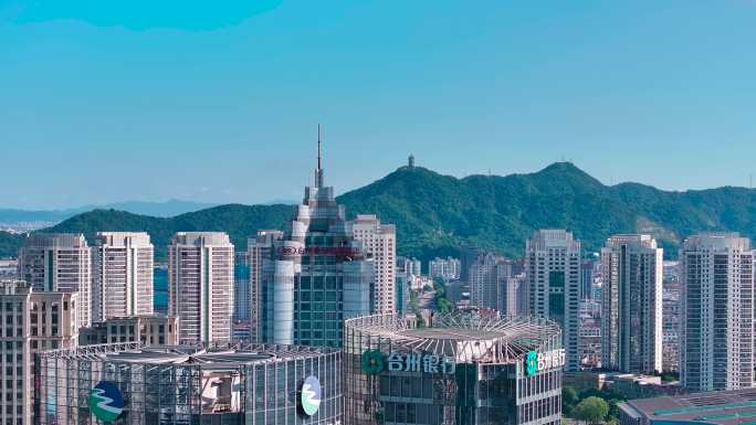 台州路桥CBD航拍