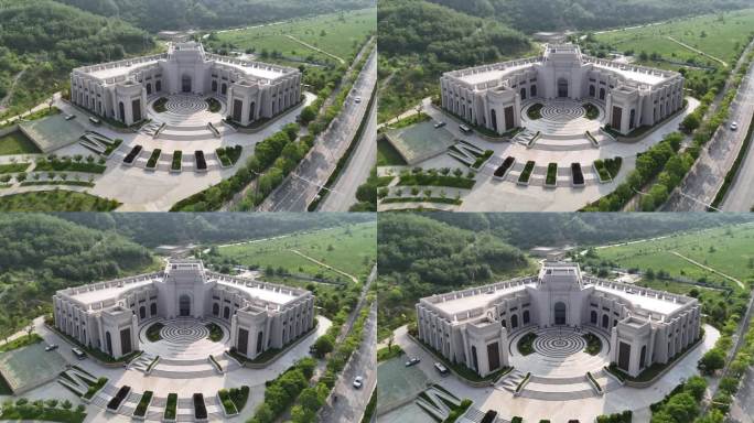 大气恢弘的建筑景观4K