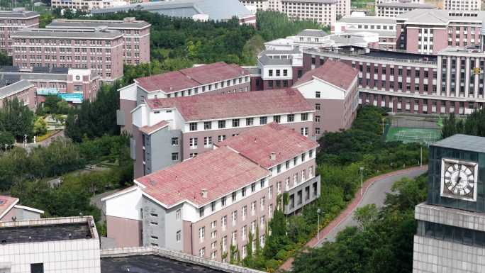 沈阳药科大学航拍素材