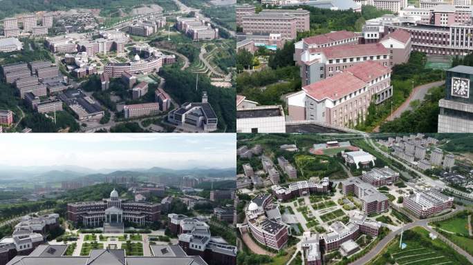 沈阳药科大学航拍素材
