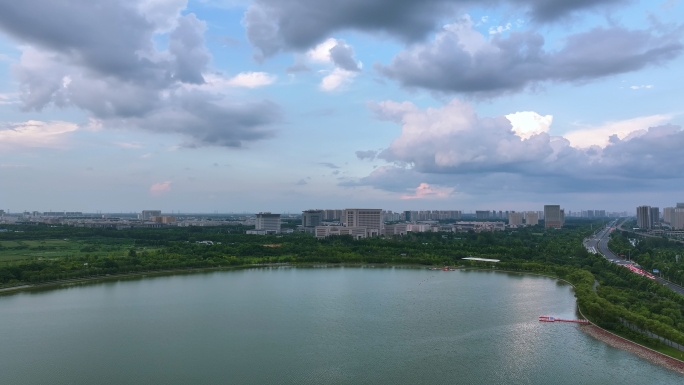 郑州郑东新区象湖生态湿地公园
