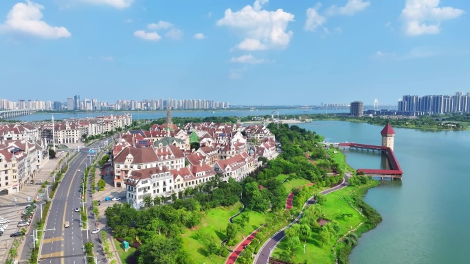 南昌绿地卢塞恩小镇航拍合集