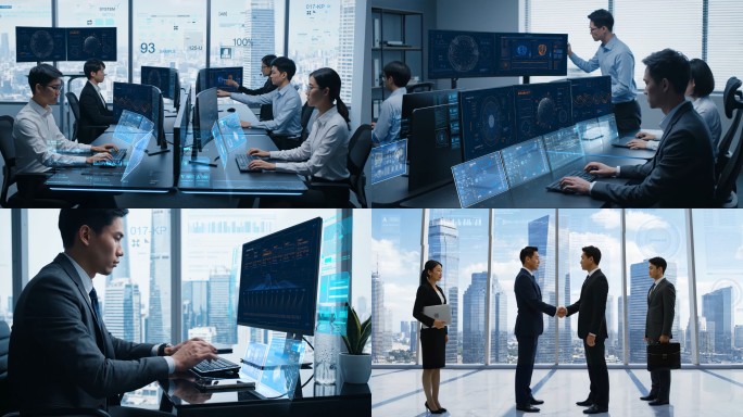 高端科技商务AE模版 科技办公商务合作