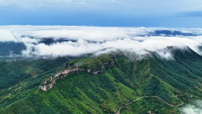 临沂沂蒙山平邑观音山云海
