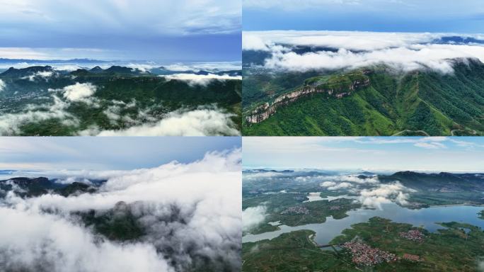 临沂沂蒙山平邑观音山云海