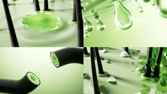 头发修护受损发丝洗发水毛鳞片精油护发毛囊