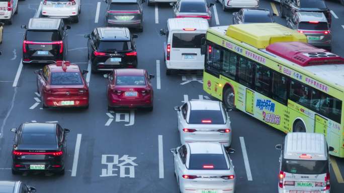 城市交通拥堵堵车