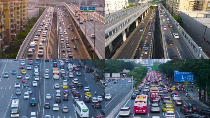 城市交通拥堵堵车