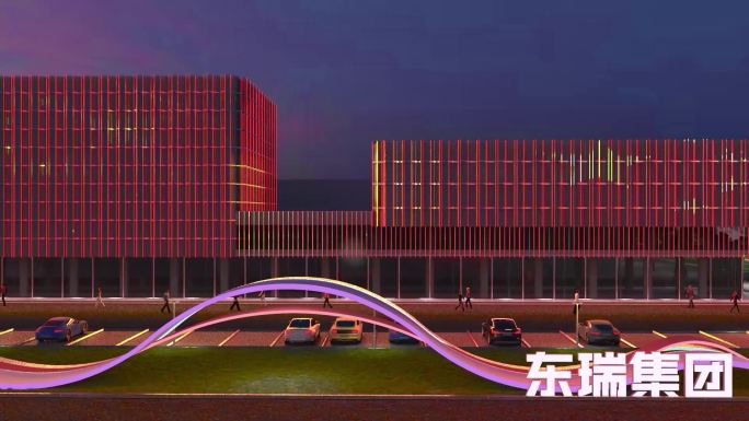 商业建筑灯光