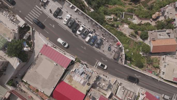 崂山环海公路车辆行驶