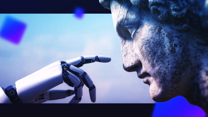 进化 科技片头 人与AI概念创意年会开场