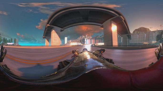 急速飞驰 360VR全景视频 VR眼镜