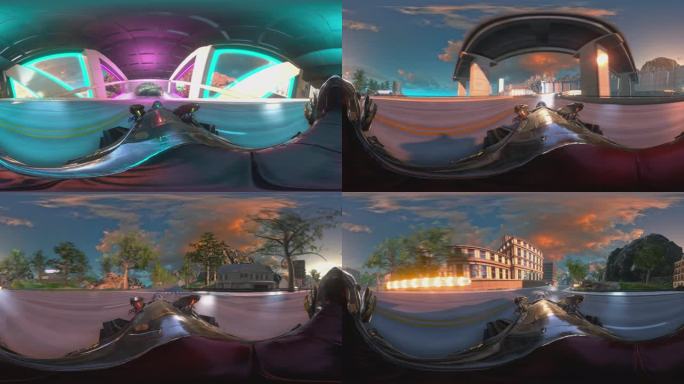 急速飞驰 360VR全景视频 VR眼镜