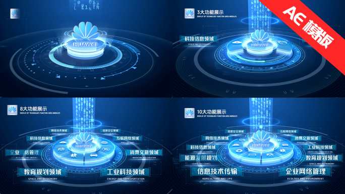 科技分类文字展示