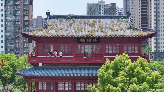 九江浔阳楼航拍合集