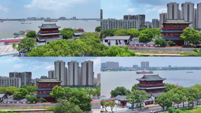 九江浔阳楼航拍合集