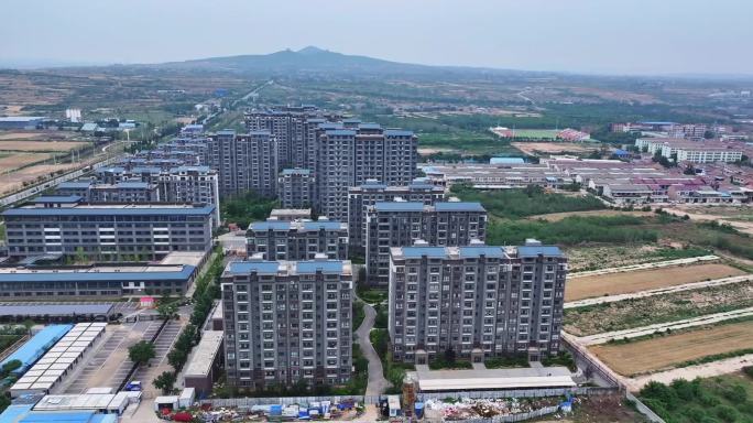 现代化城市建设航拍