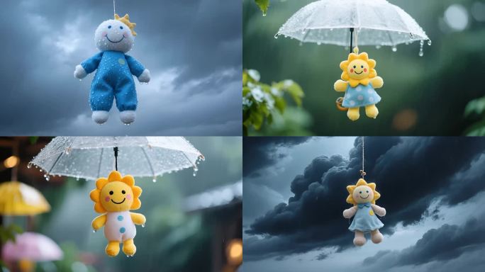 雨天悬挂的晴天娃娃 (1)
