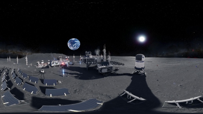 月球之旅 360VR 全景视频 vr眼镜