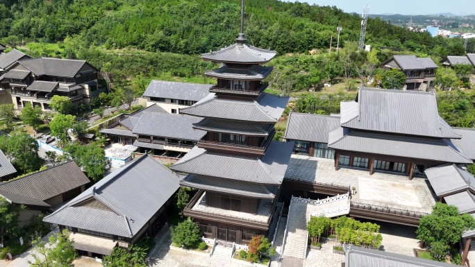 【4K精品】古风建筑与自然景观