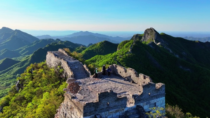箭扣长城全段纪实航拍
