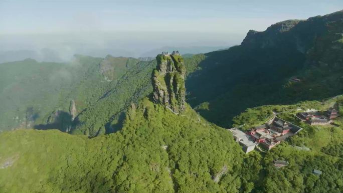 贵州梵净山云海奇观旅行航拍4