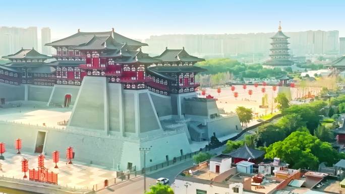 洛阳城市地标航拍