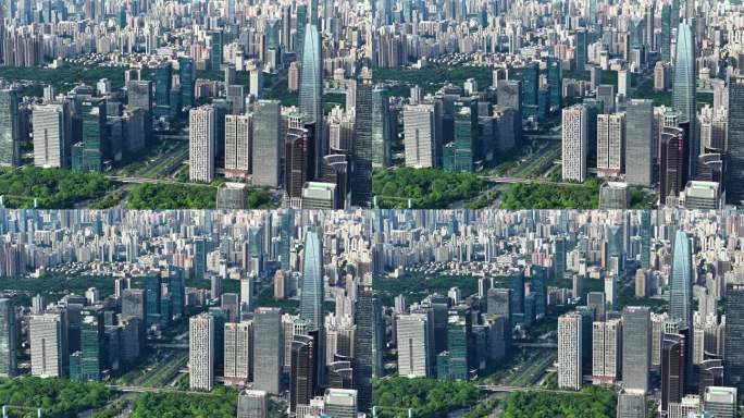 深圳现代化都市建筑群