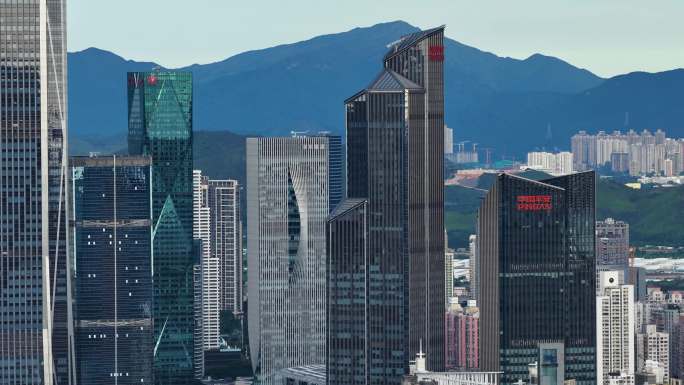深圳现代化都市建筑群