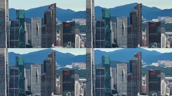 深圳现代化都市建筑群