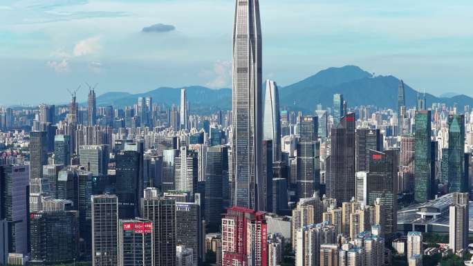 深圳现代化都市建筑群