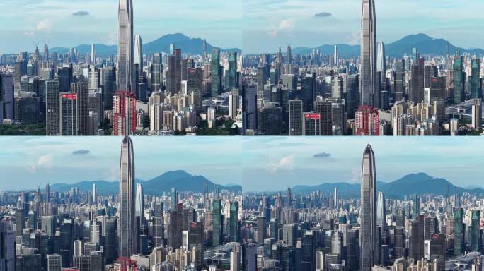深圳现代化都市建筑群