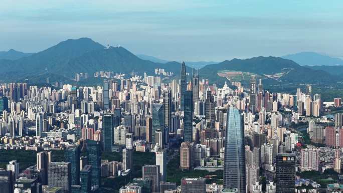 深圳现代化都市建筑群