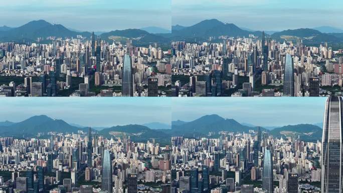 深圳现代化都市建筑群