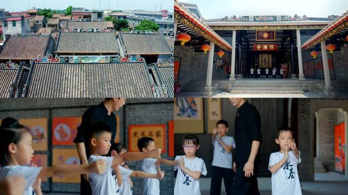 佛山功夫咏春叶问武术文化传承咏春功夫展示