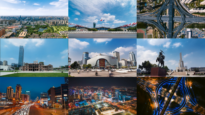 石家庄航拍延时宣传片