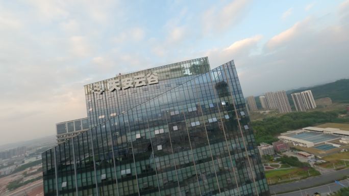 龙岗天安云谷写字楼fpv航拍