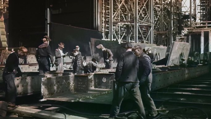 二战时期造船工业 美国军工