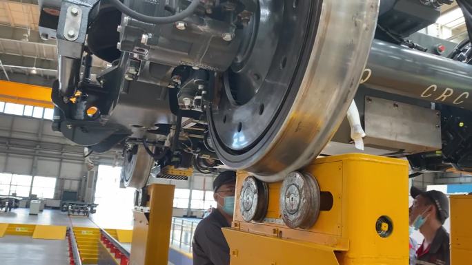 高铁车轮检修维护 转向架校验 巡检维修