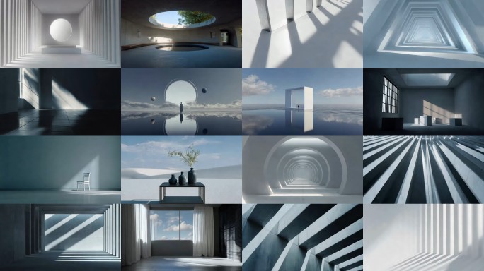 高端地产空间光影意境