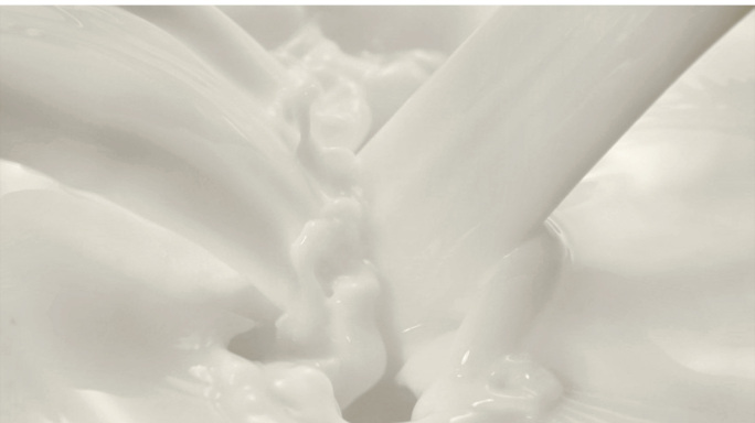 牛奶飞溅特写高速1000帧倒牛奶鲜奶纯奶